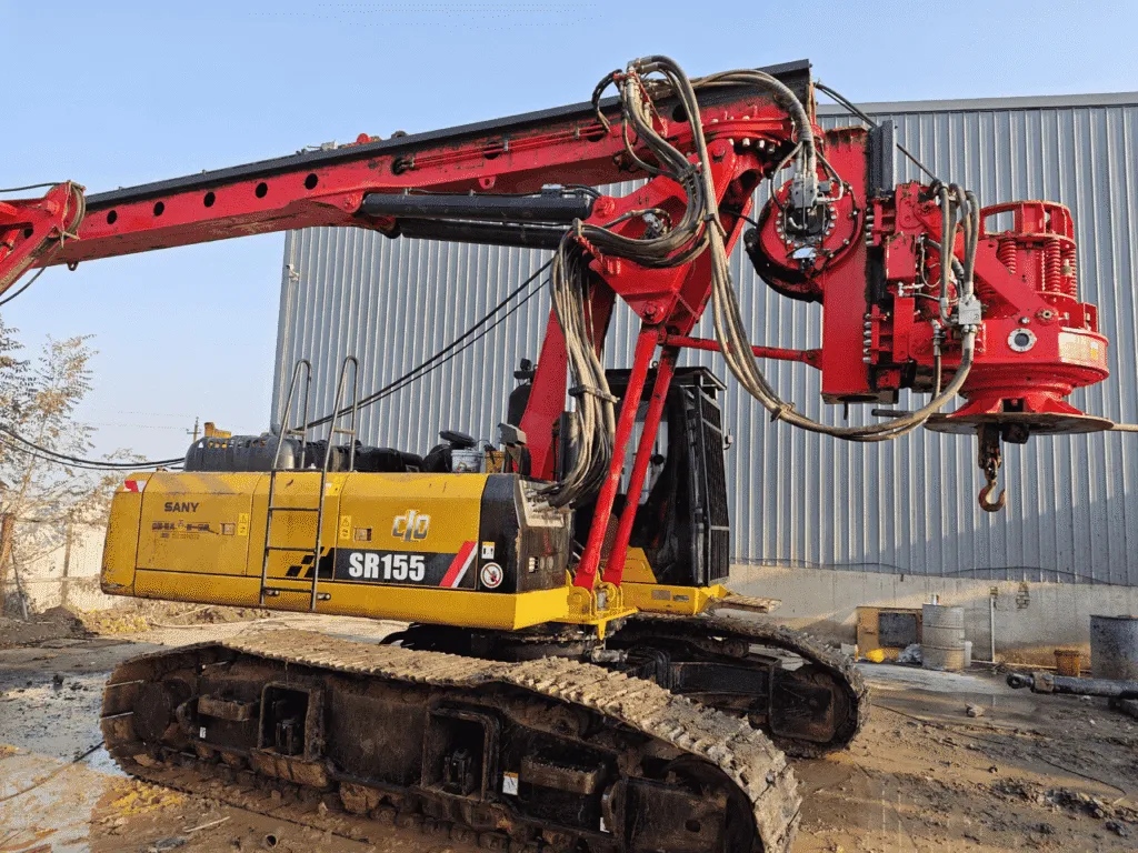 Used Sany SR155 Drilling Rig For Sale