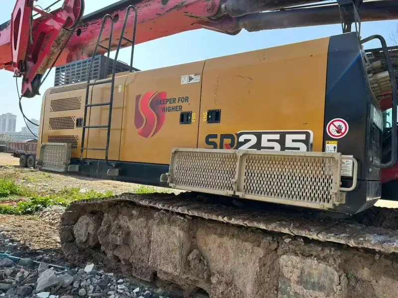 Sany Used SR255 Drilling Rig for Sale