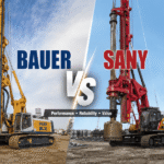 Bauer BG30 vs SANY SR285 rotary drilling rig comparison – performance, reliability and value