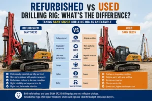 Refurbished vs Used Drilling Rig