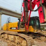 Sany SR285 drilling rig for bridge