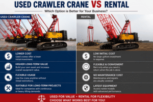 Used Crawler Crane vs Rental
