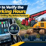 How to Verify the Working Hours of a Used Drilling Rig Before Purchase