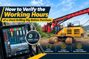 How to Verify the Working Hours of a Used Drilling Rig Before Purchase