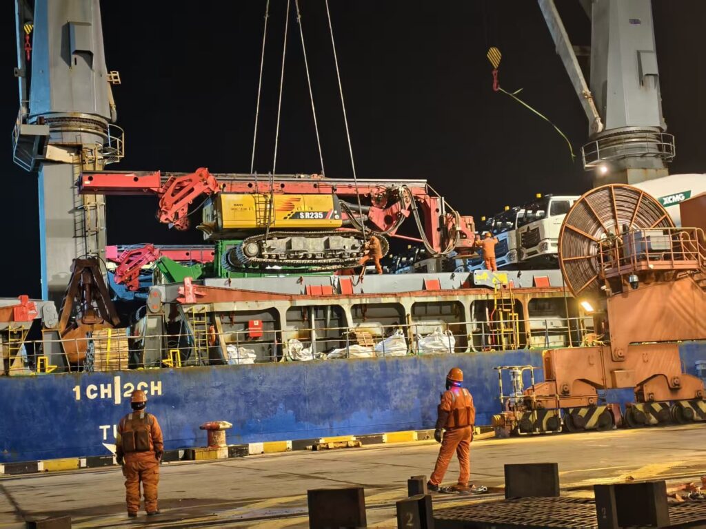 Used drilling rig shipping and logistics