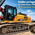 Undercarriage Wear on Used Rotary Drilling Rigs: What Contractors Should Know