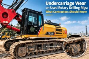 Undercarriage Wear on Used Rotary Drilling Rigs: What Contractors Should Know